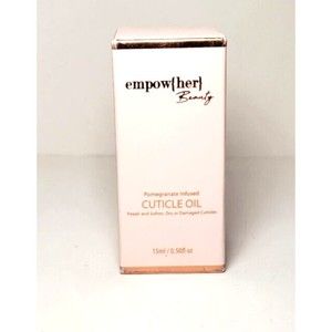 NIB Empow(her) Beauty Pomegranate Infused Cuticle Oil 15 ml